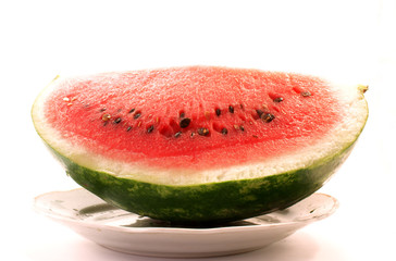 Water-melon on the plate