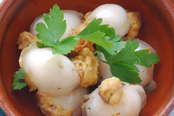 Seppioline ripiene Cepi rimpidi - Secondi di pesce Emilia R.