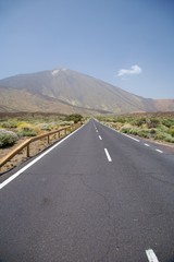 road to volcano