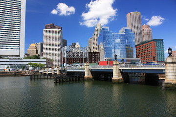 Obraz premium Boston Skyline