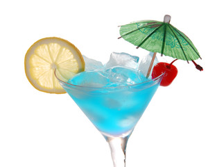 Blue Curacao cocktail