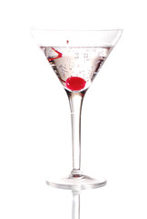 Martini with Cherry