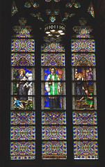 Saint Peter Stained Glass Saint Patrick's Cathedral New York