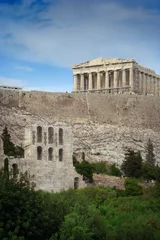 Poster de beroemde Akropolis van Athene © Dino Hrustanovic