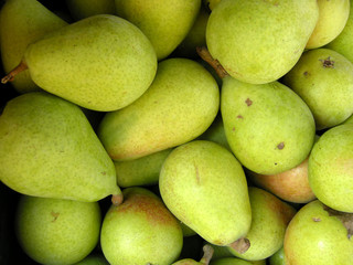 Birnen auf dem Markt