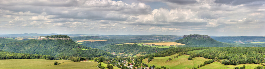 Königstein & Lilienstein