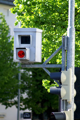 Blitzer an der Ampel