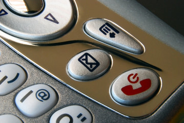 Smartphone - Detail of the keyboard