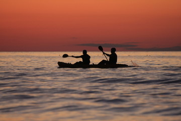 sunset rowling
