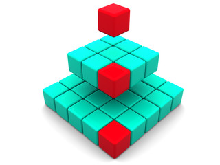 Obraz premium box. 3d