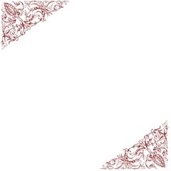 Obraz premium ORNEMENTAL ROUGE COINS