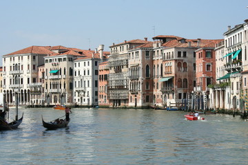 Canal Grande in Venice Italy
