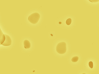 Creamy Cheese With Holes Food Abstract Background