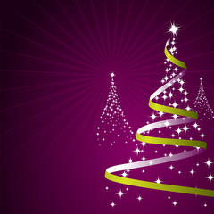 Illustration of a christmas background