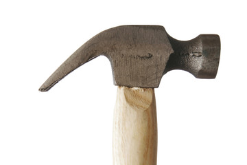 Hammer With Wooden Handle, Work Tool