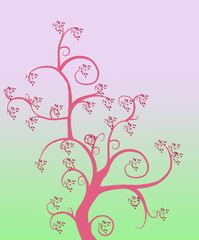 arbre en fleur