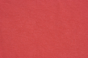 Close-up of a red woolen pattern