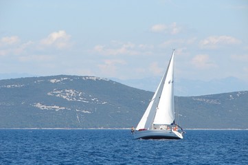 Obraz premium A Sailboat