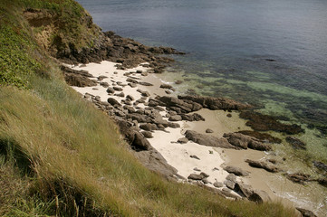 côte sauvage en bretagne