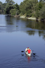 Canoe sur la Moselle