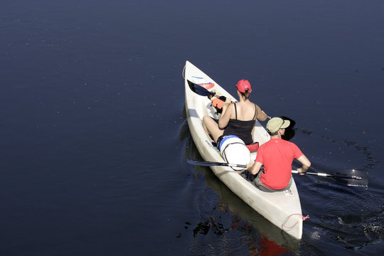 Canoe sur la Moselle