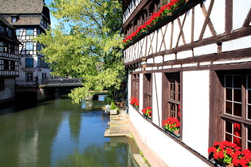 Elsaß, Straßburg, Strasbourg, Altstadt, la petite france,L ill