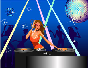 Woman DJ