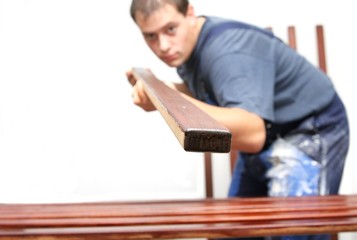 Fototapeta premium Arbeit prüfen