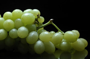 Racimo de uva verde 1