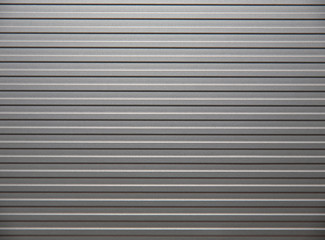 Obraz premium Grey aluminium background with horizontal lines