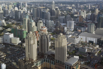 Bangkok, Panorama, Luftaufnahme