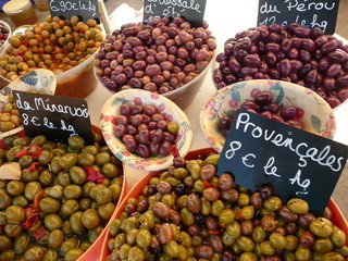 Olive stall Provence