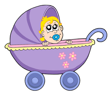 Baby in buggy