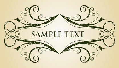 vintage banner