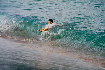 bodysurfing without a board