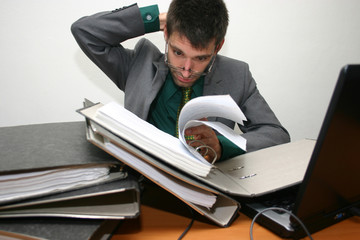 stress im Büro
