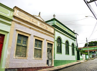 Rue d'Olinda, Brésil.