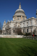 Fototapeta na wymiar Katedra Świętego Pawła w Londynie