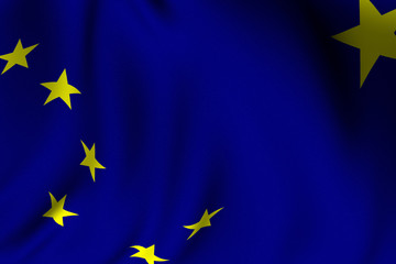 Rendered Alaska Flag © mtrommer