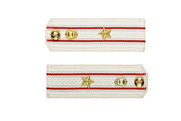 Shoulder straps of different arms in Soviet Army