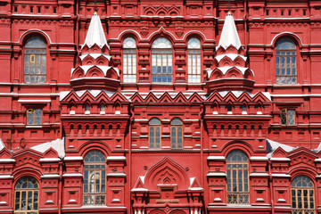 the Red Square ensemble in Moscow, Russia