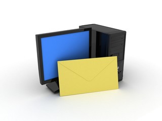 computer which letters go out from