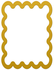 frame border design isolated on white