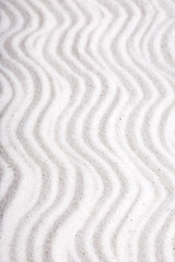 Background macro texture of rippled sand