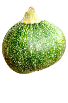 Courgette isolated ona white background