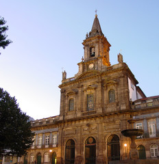 Fototapeta na wymiar iglesia porto Oporto
