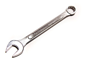 Spanner isolated over white