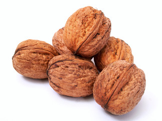 Walnut in closeup