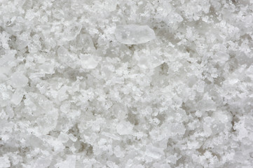 common salt of a coarse grinding, macro