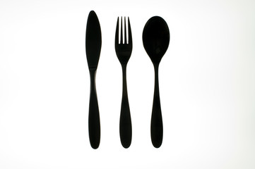 knife fork and spoon